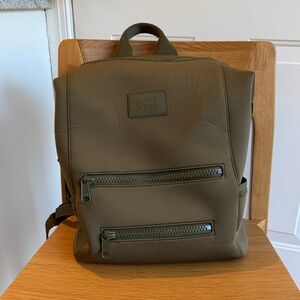 Dagne Dover Indi Diaper Bag Backpack, Dark Moss color